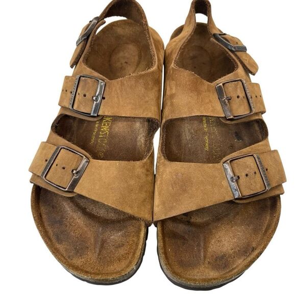 BIRKENSTOCK sz 42 W11 M9 milano leather sandal women\'s 11 mens 9 main image 12